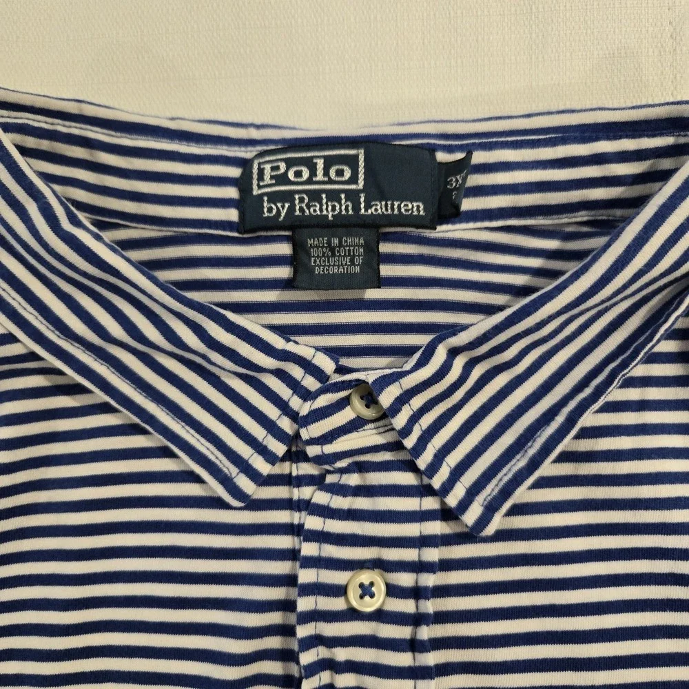 Polo By Ralph Lauen Polo Shirt‎  Short Sleeve Lightweight  Men's Golf Casual 3XB